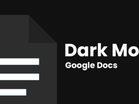 google docs dark mode