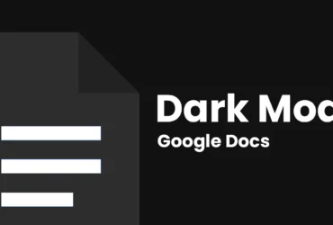 google docs dark mode