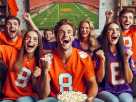 what channel is the clemson football game on