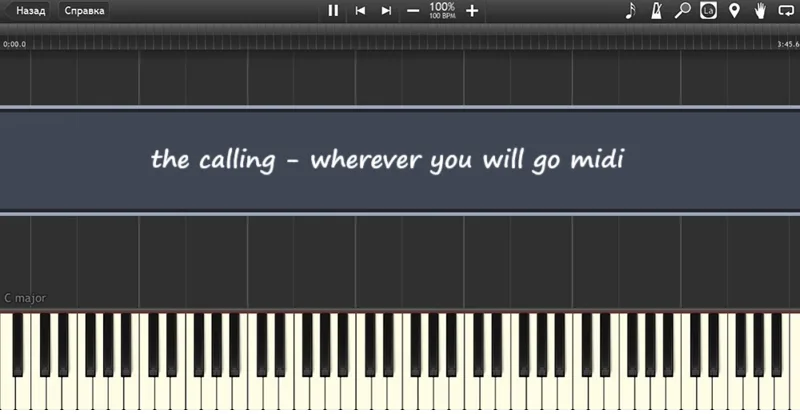 the calling - wherever you will go midi​